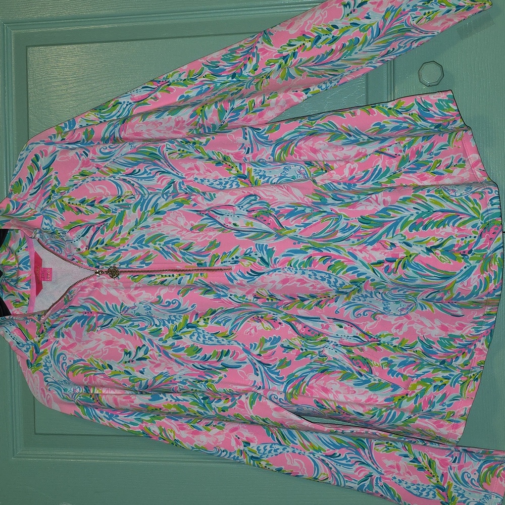 Lilly Pulitzer Vibrant Multicolor Ski Jacket